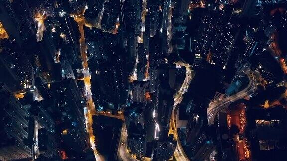 香港的夜景