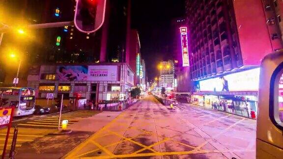 从车辆看香港城市的动态时间