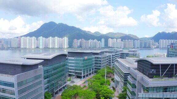 香港市内的现代化办公大楼