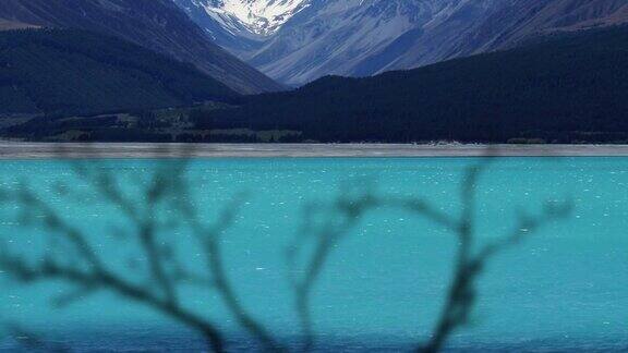 时间流逝-风景如画的特卡波湖新西兰