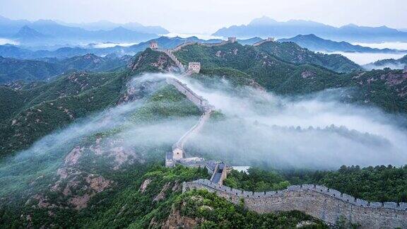 中国长城的时间流逝