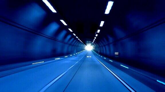 隧道出口(蓝色)