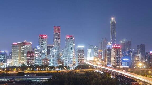 北京的城市景观