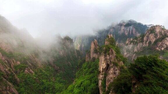 黄山的时光流逝