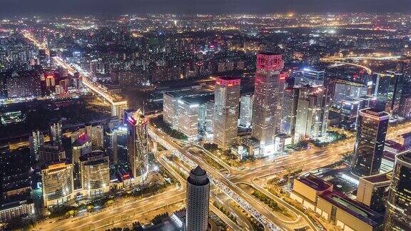 TU高视角北京在晚上北京中国