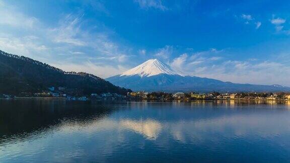 早上日本富士山