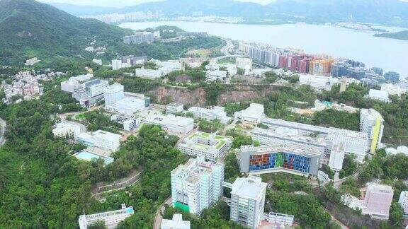 香港中文大学中大无人机拍摄