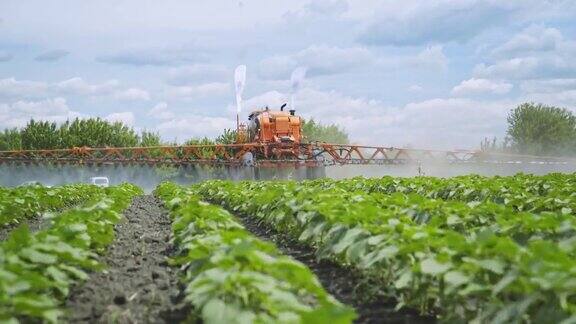 农业化肥、农药喷洒植物施肥农场农业