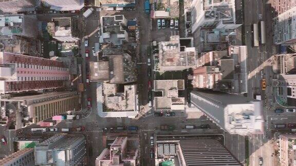 从空中看香港