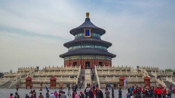 天坛时光流逝在北京中国