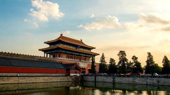 紫禁城时光流逝北京中国