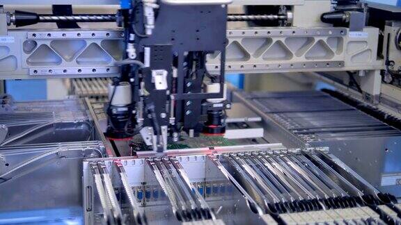 自动化机器人制造PCB现代化设备4k