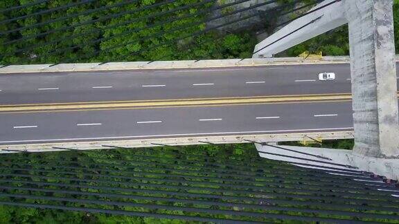 无人机拍摄的墨西哥一座桥