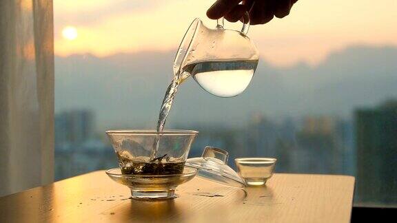 制作中国传统茶