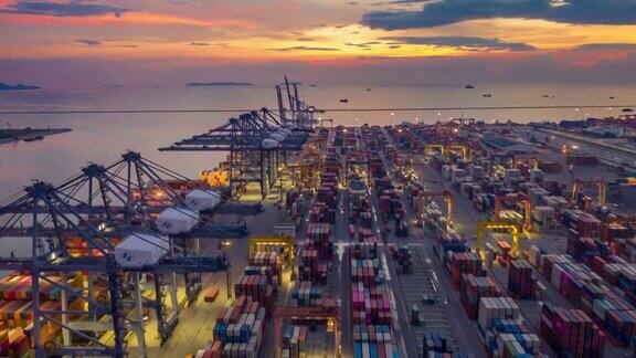 工业港口与集装箱港港口运输货运码头