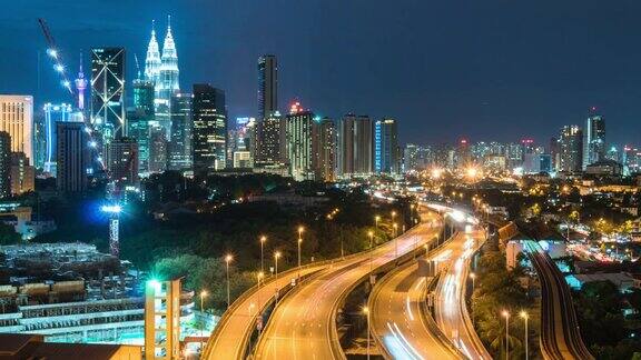 延时交通马来西亚城市