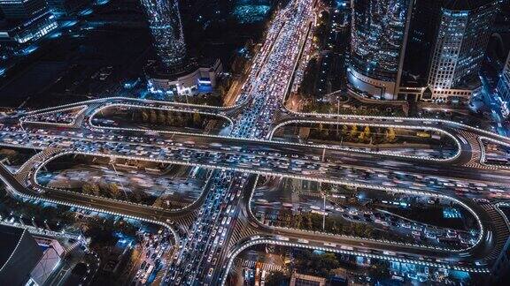 无人机视角下的夜间交通堵塞
