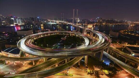 上海南浦大桥-时间流逝