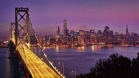 旧金山的海湾大桥