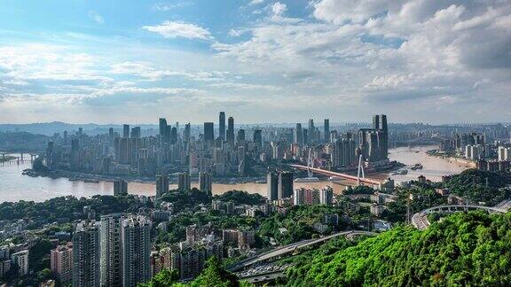 重庆的现代城市和建筑