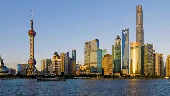 实时4k:黄昏的上海
