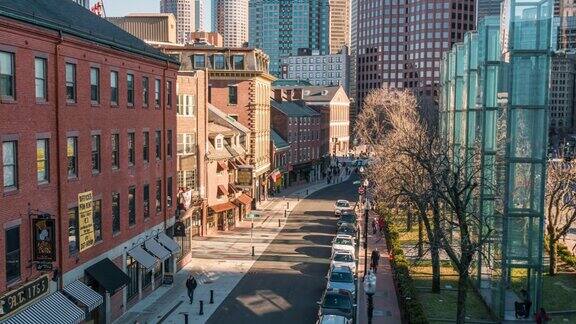 美国马萨诸塞州波士顿的城市生活