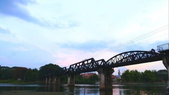 4k时间间隔:泰国桂河大桥