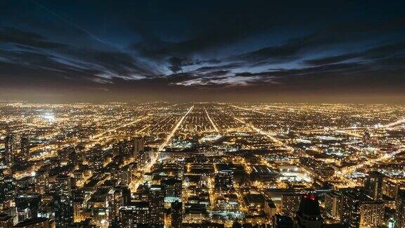 《芝加哥夜间交通》