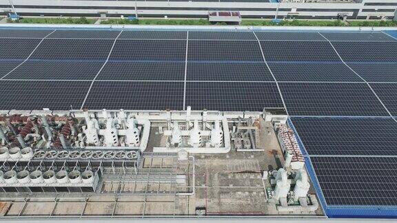 工厂屋顶太阳能发电