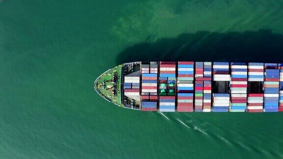 集装箱船货物船出口产品世界各地