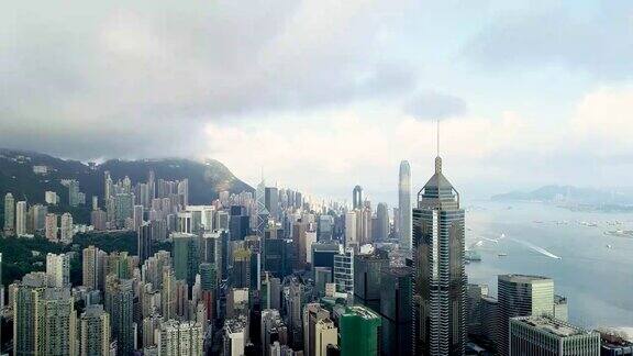 无人机拍摄:4K航拍香港