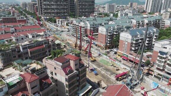 城市交通升级地铁车站建设