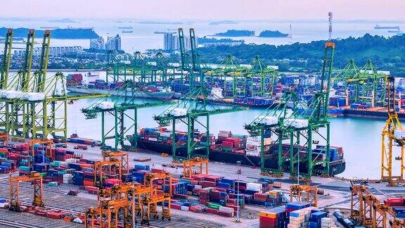 国际集装箱货运码头