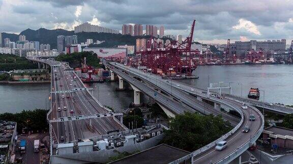 香港中环货柜港