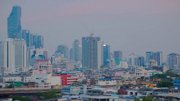 曼谷的城市时间流逝