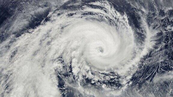 飓风风暴卫星图像