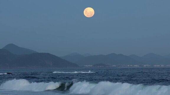 满月海洋景观