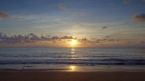 海滩日落