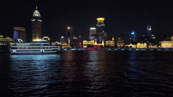 外滩夜景上海中国