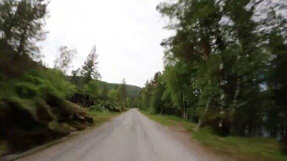 4WD越野车视角:在挪威的森林