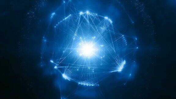 抽象的能量结构(蓝色中心)-环