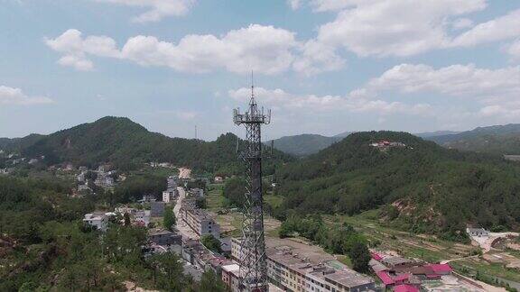 农村5G网络通信塔