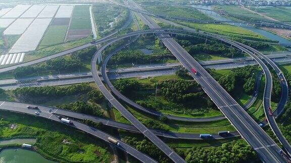 上海高速公路实时鸟瞰图