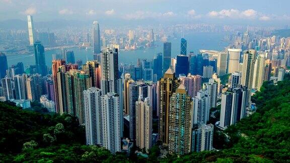 香港市中心的推移中国香港