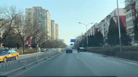 2022年在北京城市道路上行驶