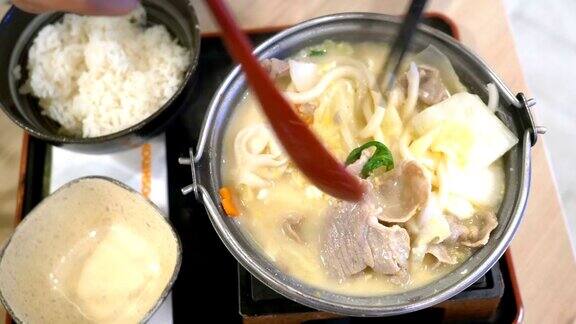 POV:亚洲食物(Sukiyaki)