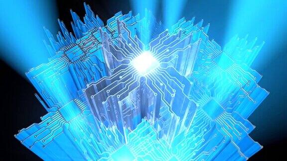 新型量子计算机的超级微处理器