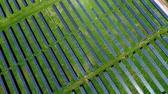 太阳能电池板发电厂提供清洁的可再生能源帮助对抗气候变化和创造就业机会