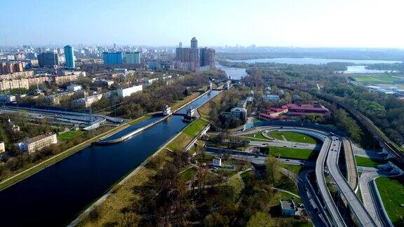 俄罗斯莫斯科运河