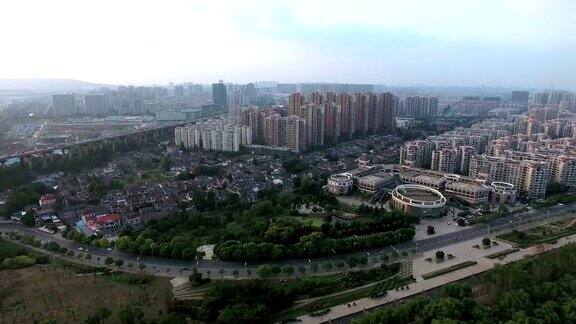 中国南京鸟瞰图